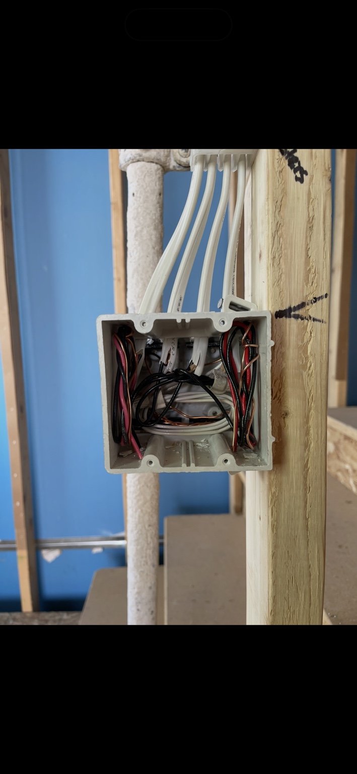 Residential wiring installation